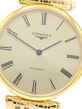 LONGINES Grand classic L4.708.2 Back skeleton gold Dial Automatic Men's_935374